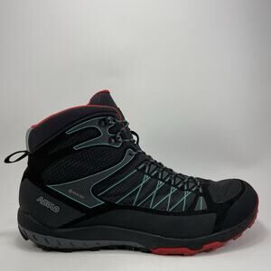 Asolo Grid Mid GV Fast Hiking Boot Mens Size 13 Gore-Tex Black Gray Lace-Up